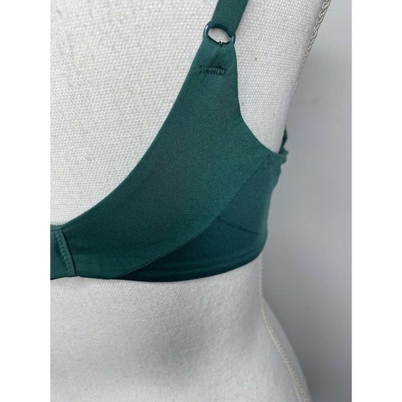 Victoria’s Secret Push-Up Pigeonnant Emerald Green Size 36B - Picture 6 of 12